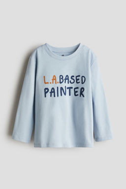 H&M - Boys Blue Long-Sleeved T-Shirt
