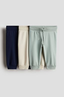 H&M - Boys 3-Pack Cotton Joggers
