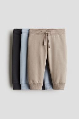 H&M - Boys 3-Pack Cotton Joggers