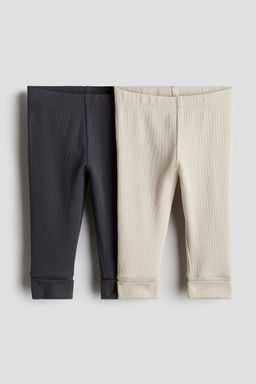 H&M - Boys 2-Pack Adjustable-Fit Leggings