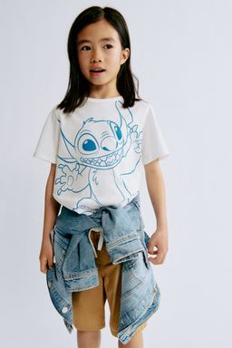 H&M - Boys White Printed Cotton T-Shirt