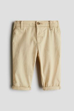 H&M - Boys Beige Cotton Chinos