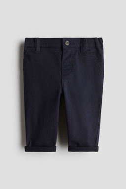 H&M - Boys Blue Cotton Chinos