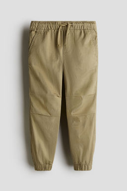 H&M - Boys Green Twill Joggers