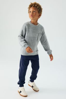 H&M - Boys Blue Printed Joggers