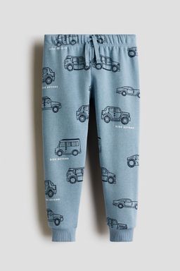 H&M - Boys Blue Printed Joggers