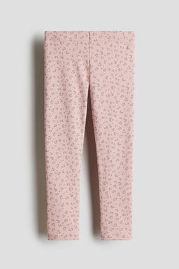 H&M - Girls Multi-Color Brushed-Inside Leggings