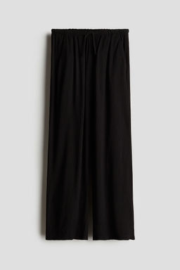 H&M - Girls Black Pull-On Trousers