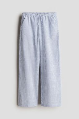 H&M - Girls Blue Pull-On Trousers