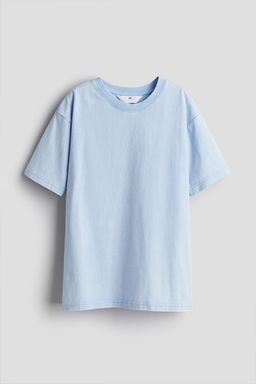 H&M - Boys Blue Cotton Jersey T-Shirt