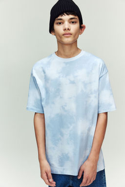 H&M - Boys Blue Cotton Jersey T-Shirt