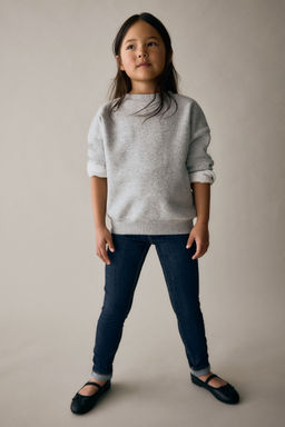 H&M - Girls Blue Denim Jeggings