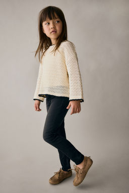 H&M - Girls Black Denim Jeggings