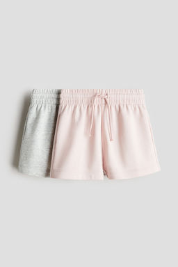H&M - Girls 2-Pack Sweatshorts