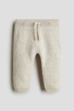 H&M - Boys Beige Cashmere-Knit Trousers