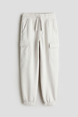 H&M - Boys Beige Cargo Joggers