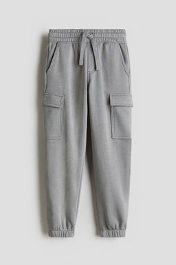 H&M - Boys Grey Cargo Joggers