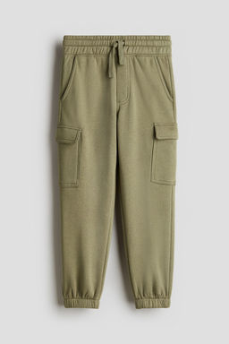 H&M - Boys Green Cargo Joggers