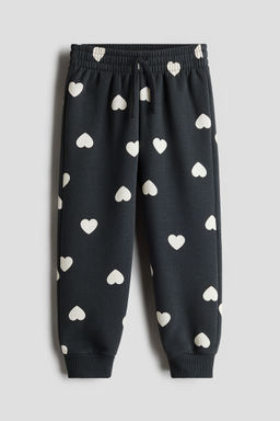 H&M - Girls Grey Brushed-Inside Joggers