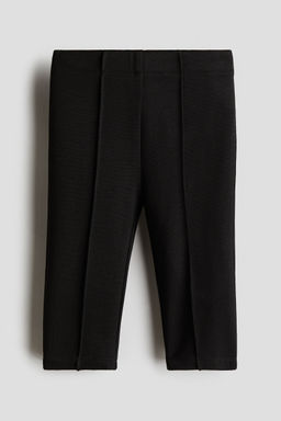 H&M - Girls Black Pintuck Leggings