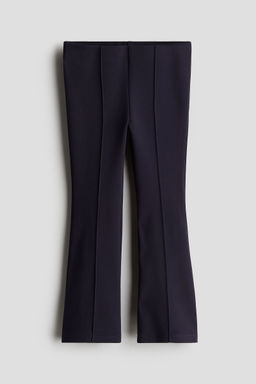 H&M - Girls Blue Fla Ponte Di Roma Leggings