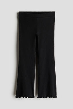 H&M - Girls Black Fla Leggings