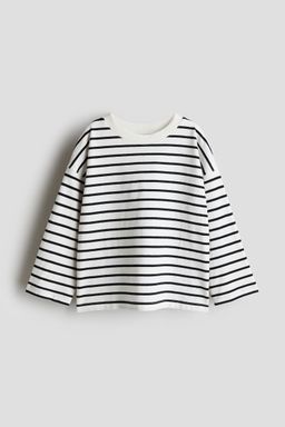 H&M - Boys White Long-Sleeved T-Shirt