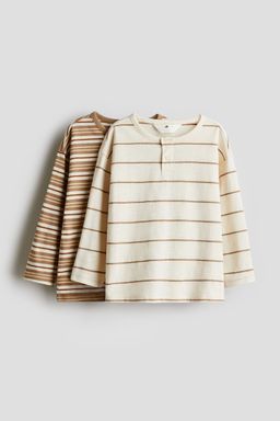 H&M - Boys 2-Pack Henley Tops