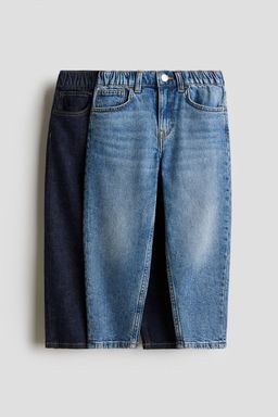 H&M - Boys 2-Pack Loose Fit Tape Leg Jeans