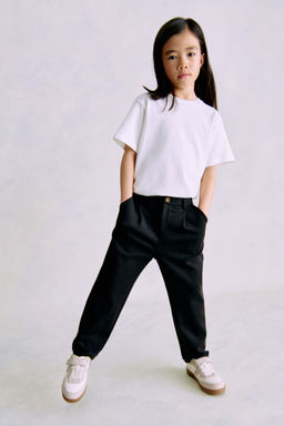 H&M - Boys Black Jersey Trousers