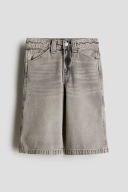 H&M - Boys Grey Carpenter Denim Shorts