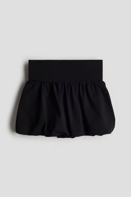 H&M - Girls Black Bubble-Hem Skirt
