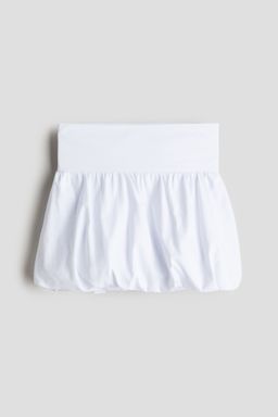 H&M - Girls White Bubble-Hem Skirt