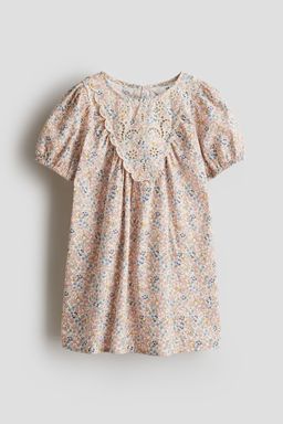 H&M - Girls Multi-Color Cotton Seersucker Dress