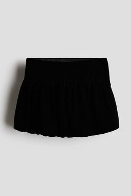 H&M - Girls Black Velvet Balloon Skirt