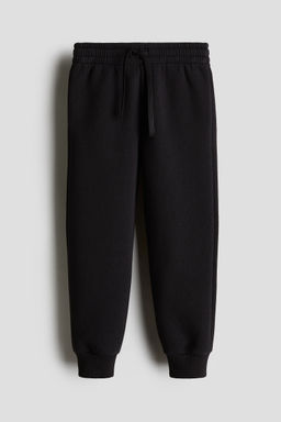 H&M - Boys Black Brushed-Inside Joggers