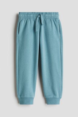 H&M - Boys Turquoise Brushed-Inside Joggers