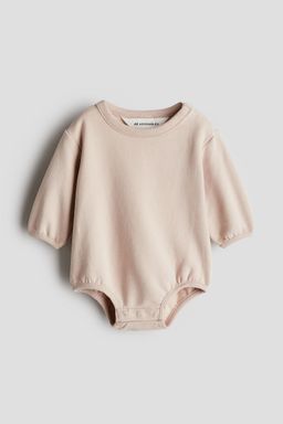 H&M - Boys Pink Sweatshirt Romper Suit