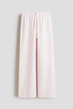 H&M - Girls Pink Cotton Pyjama Bottoms