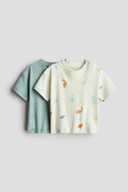 H&M - Boys 2-Pack Cotton T-Shirts