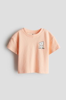 H&M - Girls Orange Boxy-Style Top