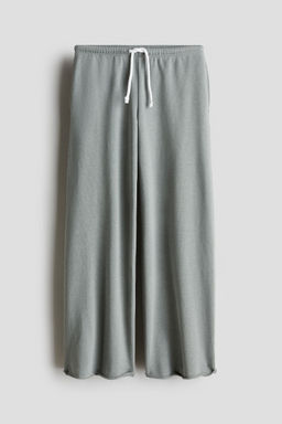 H&M - Girls Grey Wide-Leg Joggers