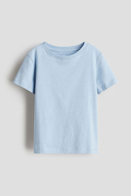 H&M - Boys Blue Cotton Jersey T-Shirt