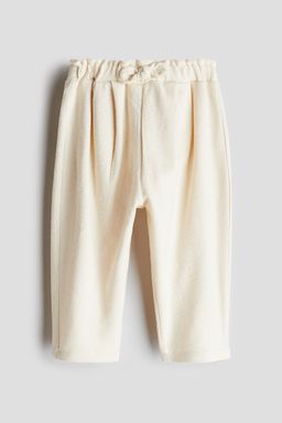 H&M - Girls Beige Bow-Detail Trousers