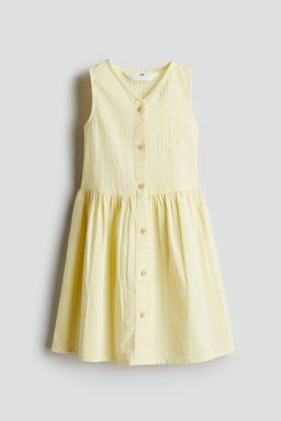 H&M - Girls Yellow Cotton Dress