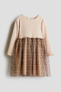 H&M - Girls Beige Tulle Dress