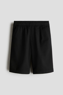 H&M - Boys Black Twill Shorts