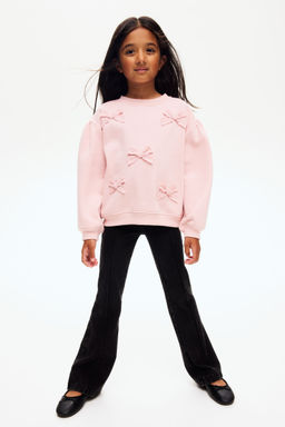 H&M - Girls Black Fla Jeggings