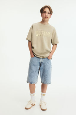 H&M - Boys Blue Loose-Fit Denim Shorts