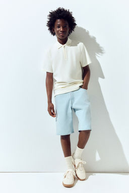 H&M - Boys Blue Loose-Fit Denim Shorts